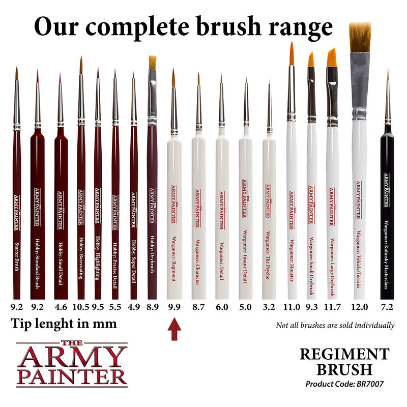 Wargamer Paint Brush: Regiment