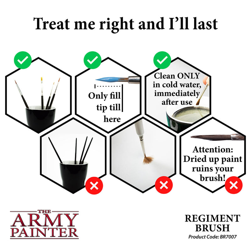 Wargamer Paint Brush: Regiment