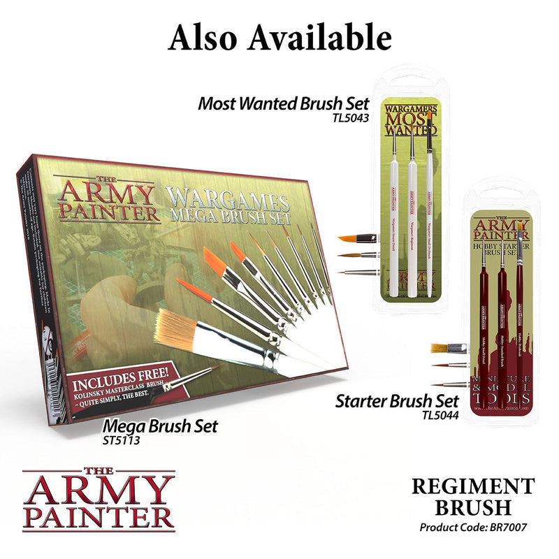Wargamer Paint Brush: Regiment