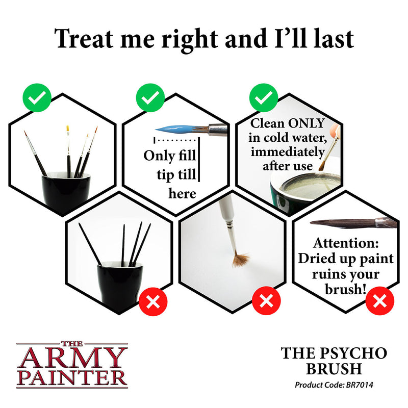 Wargamer Brush: The Psycho