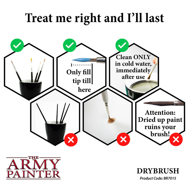The Army Painter: Hobby Brush - Drybrush (Old UPC)