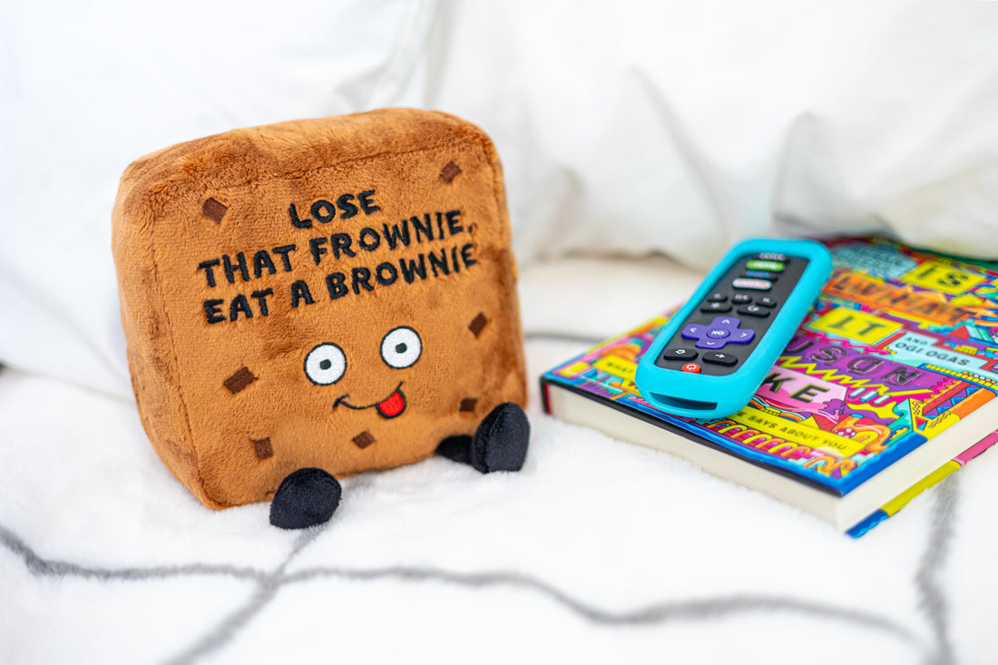 Plush Brownie "Lose That Frownie"