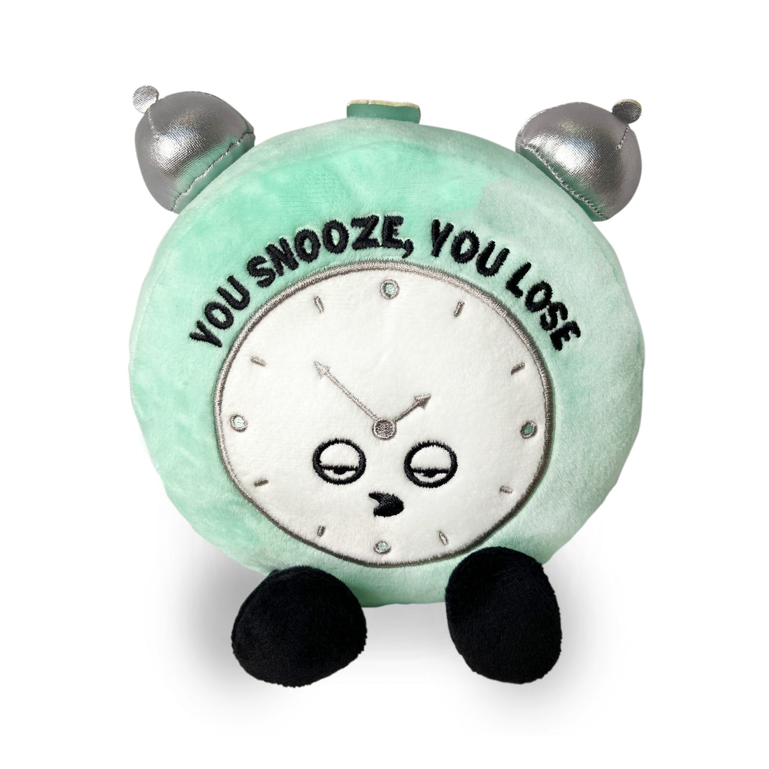 Plush Alarm Clock "You Snooze - You Lose"