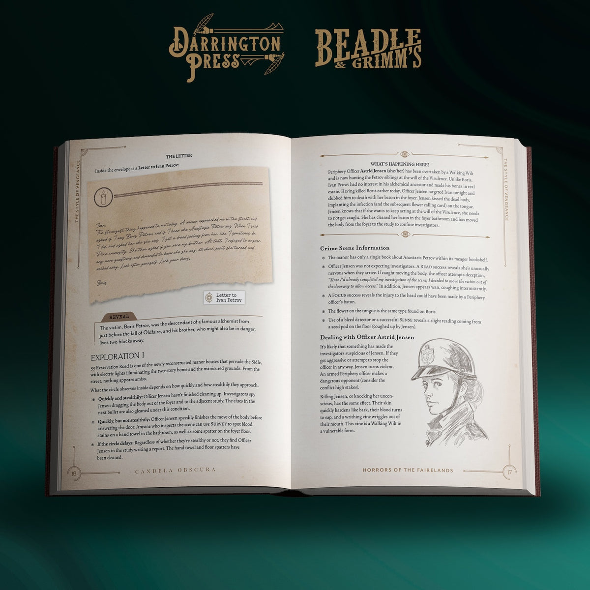 Beadle and Grimm's: Candela Obscura: Horrors of the Fairelands Assignment Book