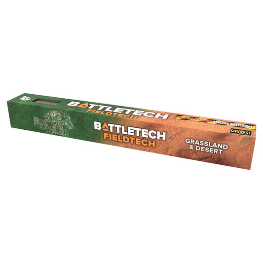 BattleTech: BattleMat - FieldTech Alpha Strike Grasslands/Desert