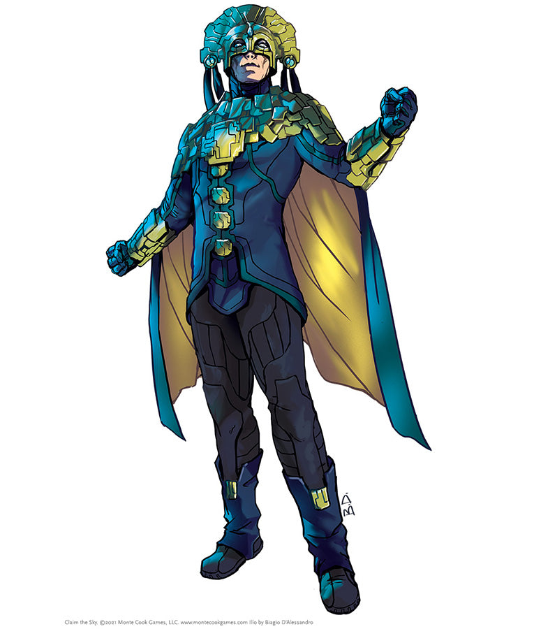 Cypher System: Claim The Sky (Hard Cover)