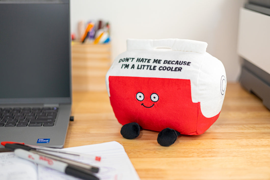 Plush Pinic Cooler "Dont Hate Me Because I'm A Little Cooler"