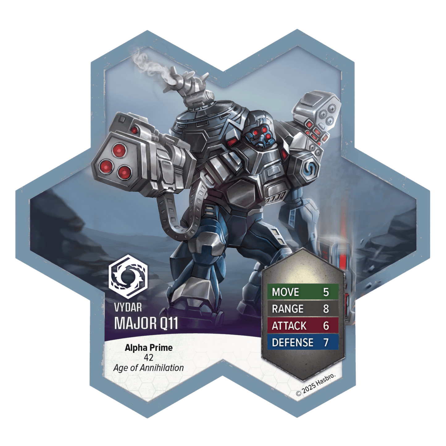 Heroscape: Major Q11 Miniature