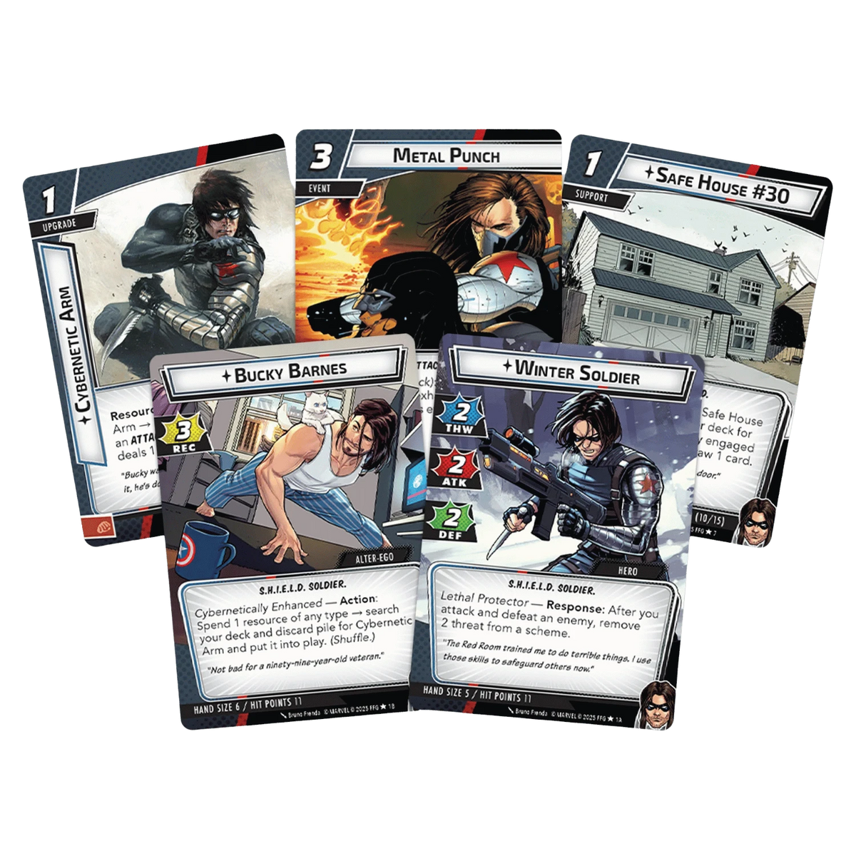 Marvel Champion: The Card Game - Winter Soldier Hero Pack