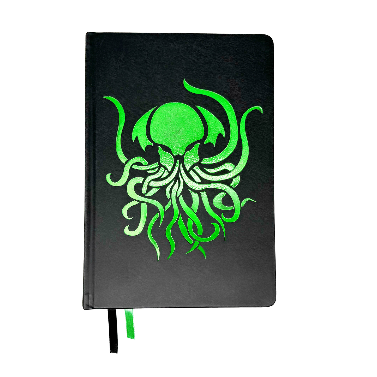 Lined Journal - Green Cthulhu by by Hexed®