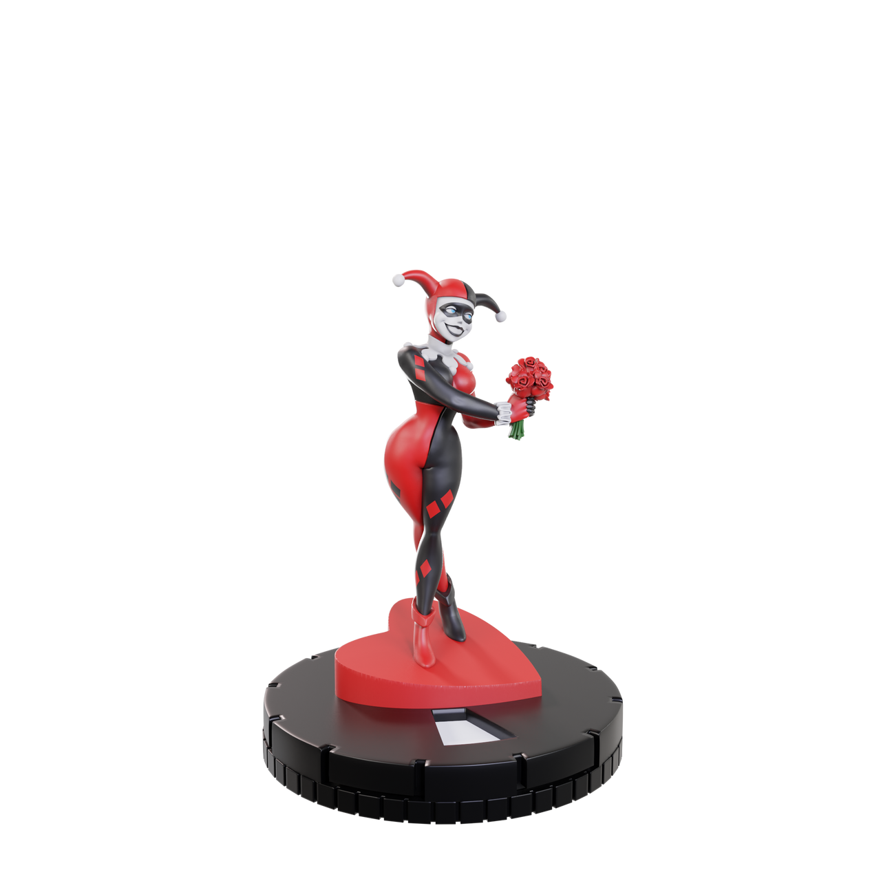 DC Comics Heroclix Iconix: Harley Quinn Roses for Red