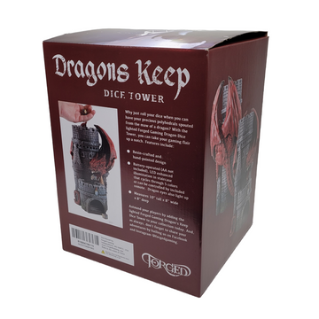 Dragons Keep Dice Tower - Red Dragon