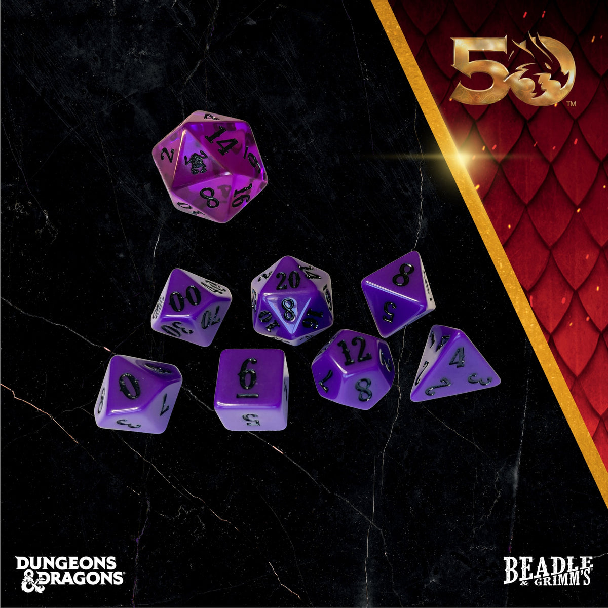Beadle and Grimm's: Dungeon and Dragons Classic Module Dice Set: Journey to the Barrier Peaks