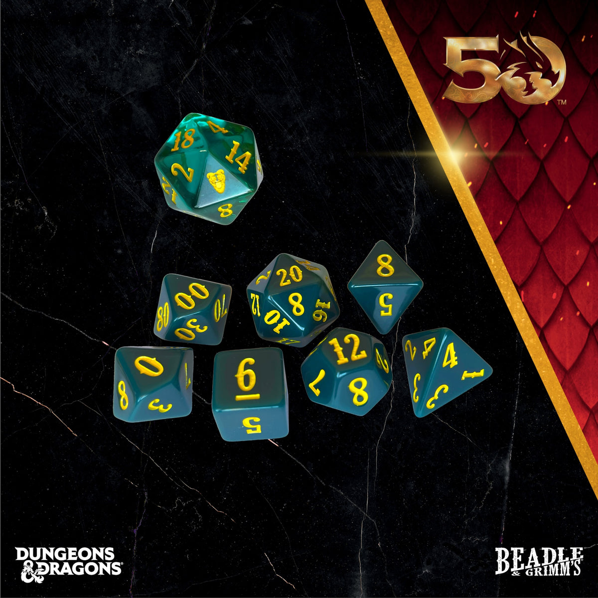 Beadle and Grimm's: Dungeon and Dragons Classic Module Dice Set: Tomb of Horrors