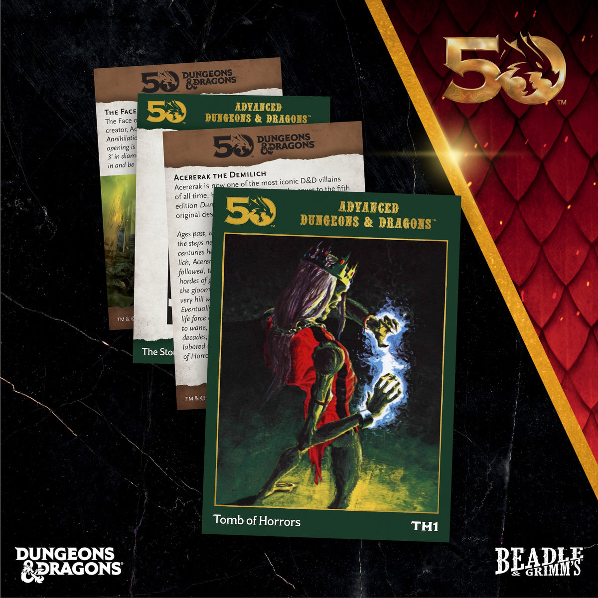 Beadle and Grimm's: Dungeon and Dragons Classic Module Dice Set: Tomb of Horrors