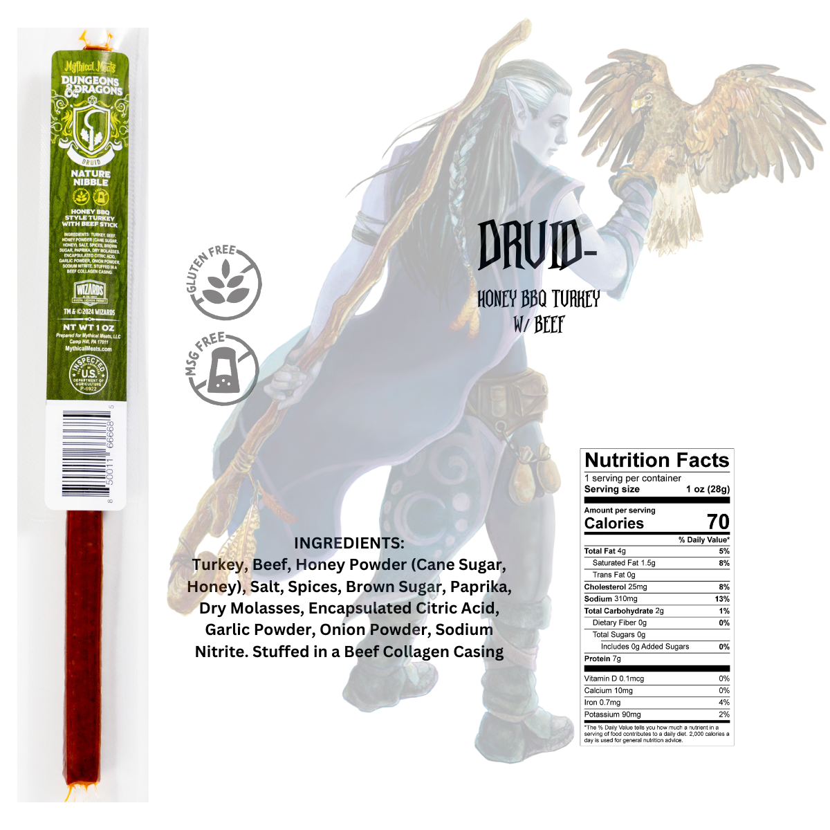 Dungeons and Dragons Snack Sticks