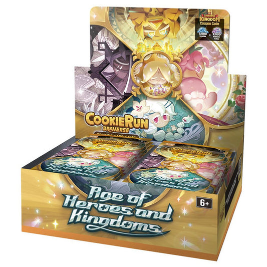 CookieRun TCG: Set 2: Age of Heroes and Kingdoms Booster