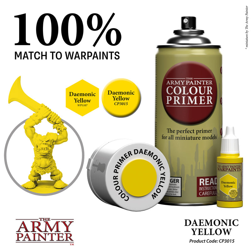 Army Painter: Color Primer - Daemonic Yellow