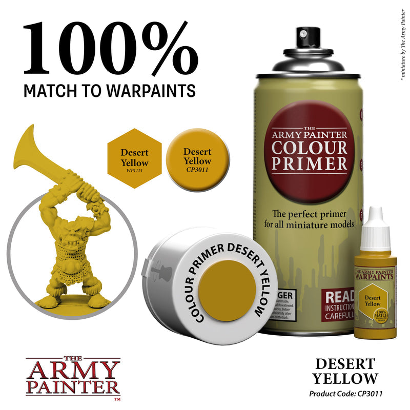 Army Painter: Color Primer - Desert Yellow