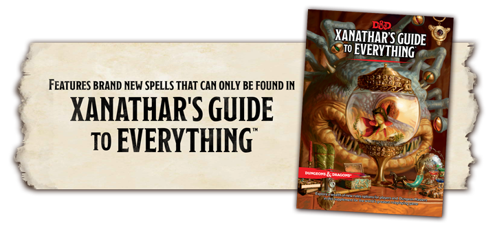 D&D: Spellbook Cards - Xanathar's Guide To Everything