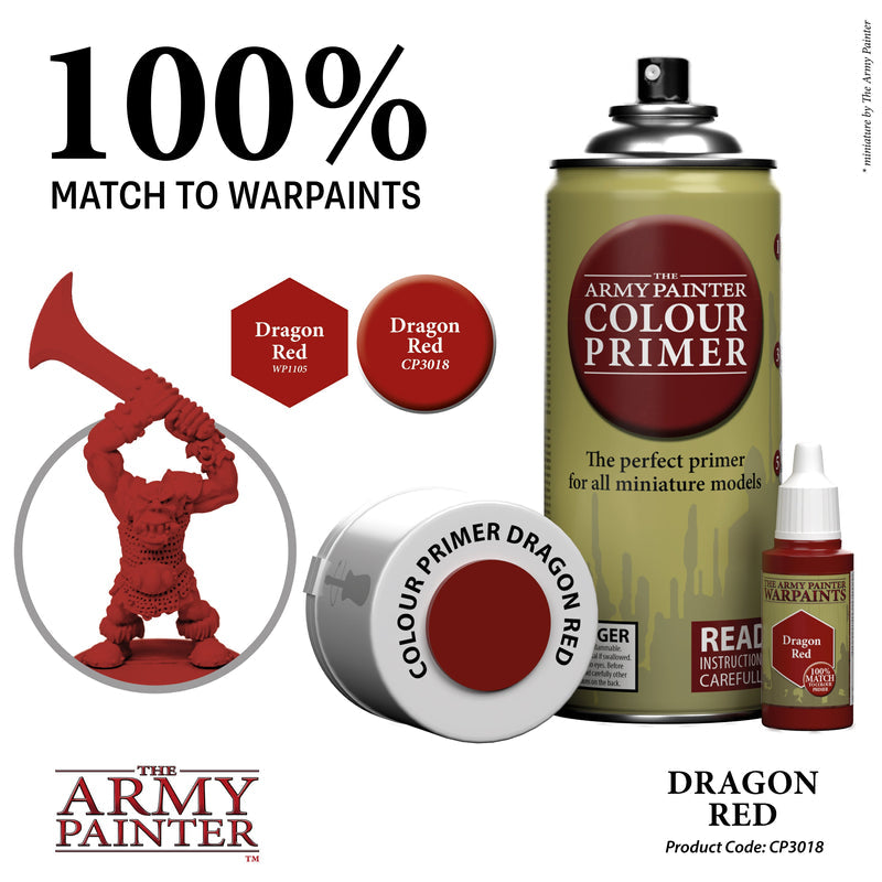 Army Painter: Color Primer - Dragon Red