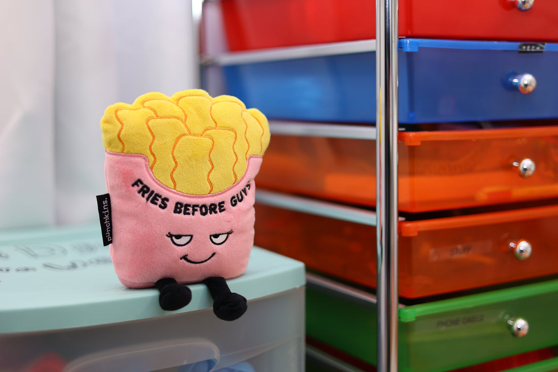 Plush French Fries "Fries Before Guys"