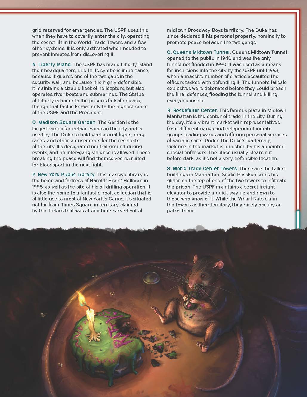 Escape From New York - Soft Cover (Compatible W/ Everyday Heroes System)