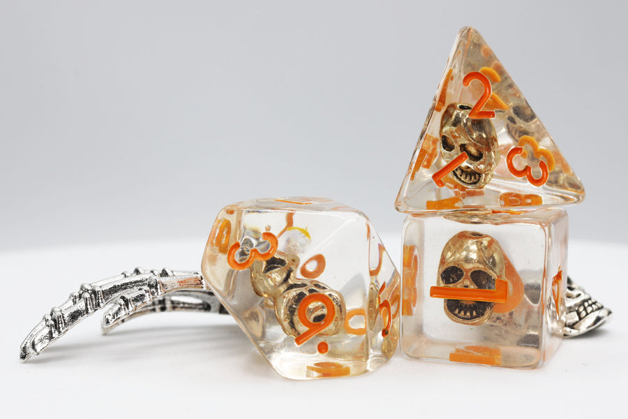 Laughing Skull RPG Dice Set