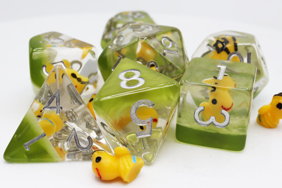 Happy Bees RPG Dice Set