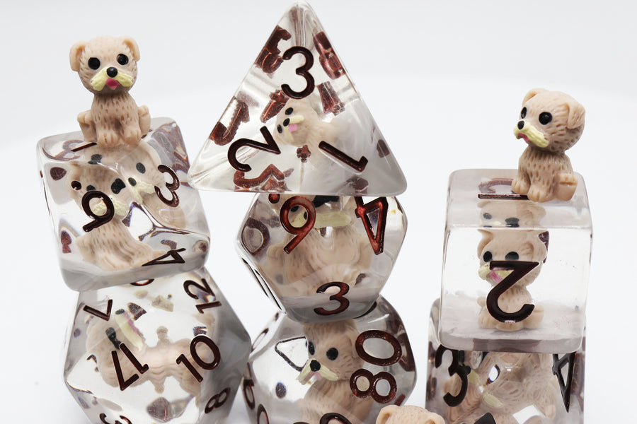 Hazel the Good Doggo RPG Dice Set