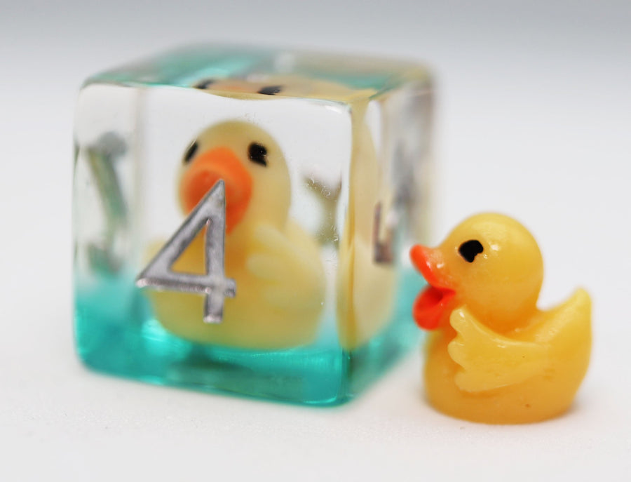 Rubber Duckie RPG Dice Set