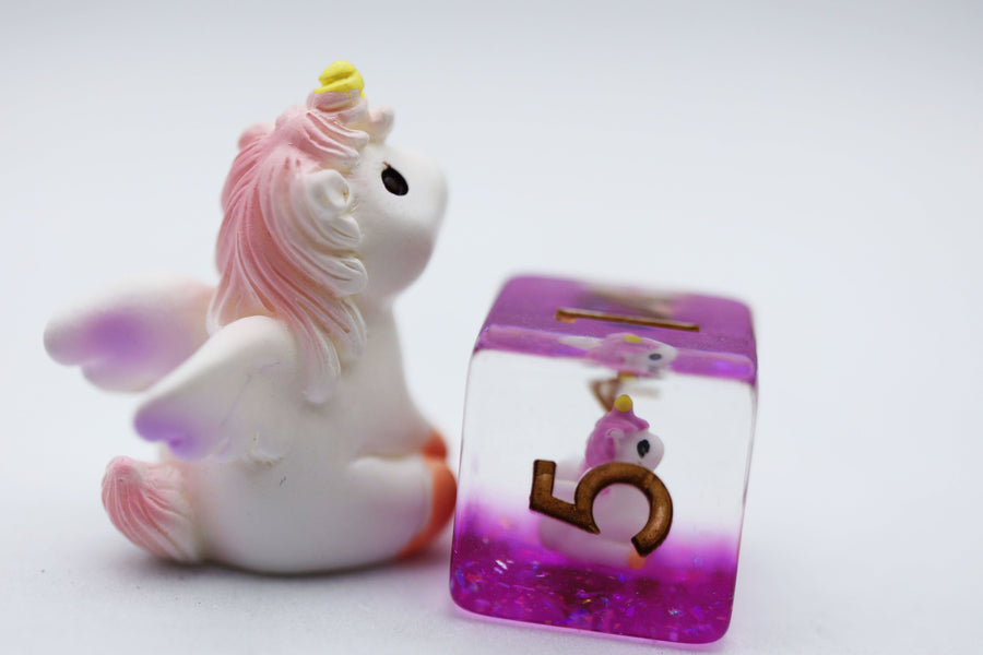 Mystic Unicorn RPG Dice Set
