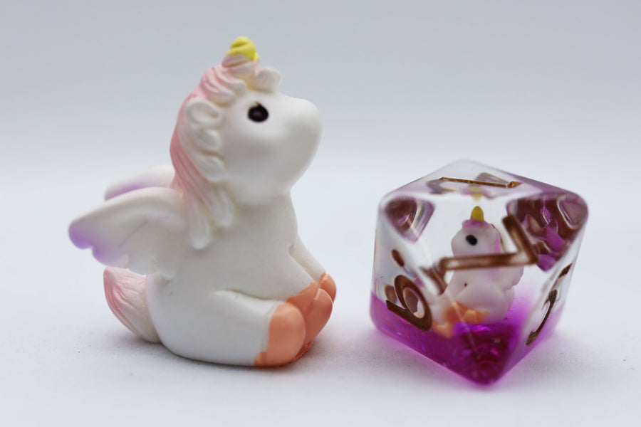 Mystic Unicorn RPG Dice Set