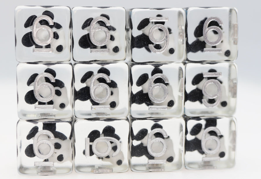12 piece D6s - Dice Boat Willie Mickey