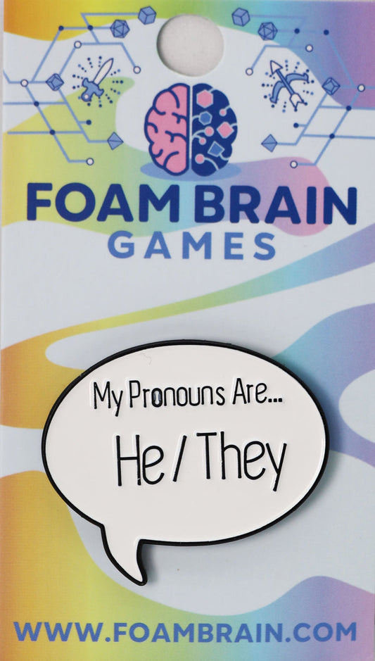 He/They Pronoun Pin