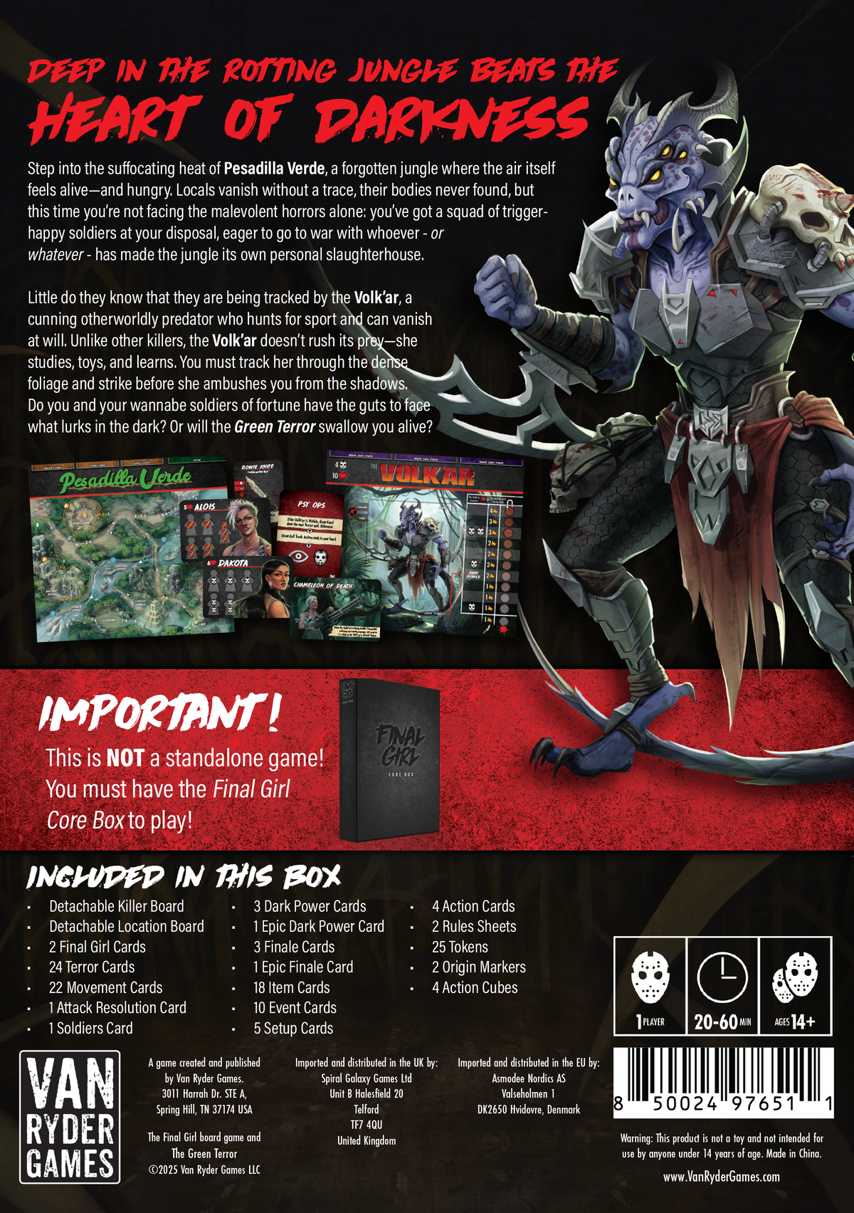 Final Girl: The Green Terror Feature Film Expansion