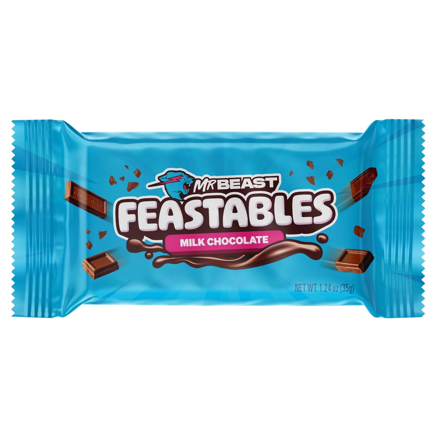 MrBeast – Feastables Milk Chocolate Bar (35g)