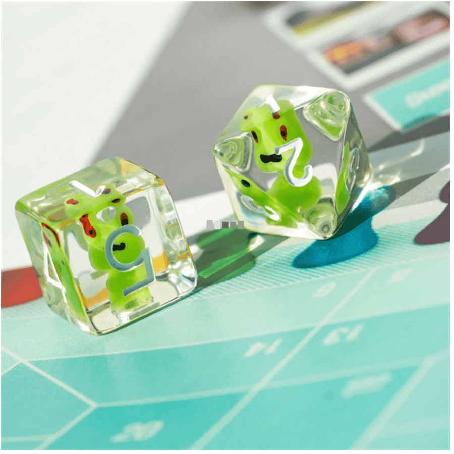 Frog RPG Dice Set