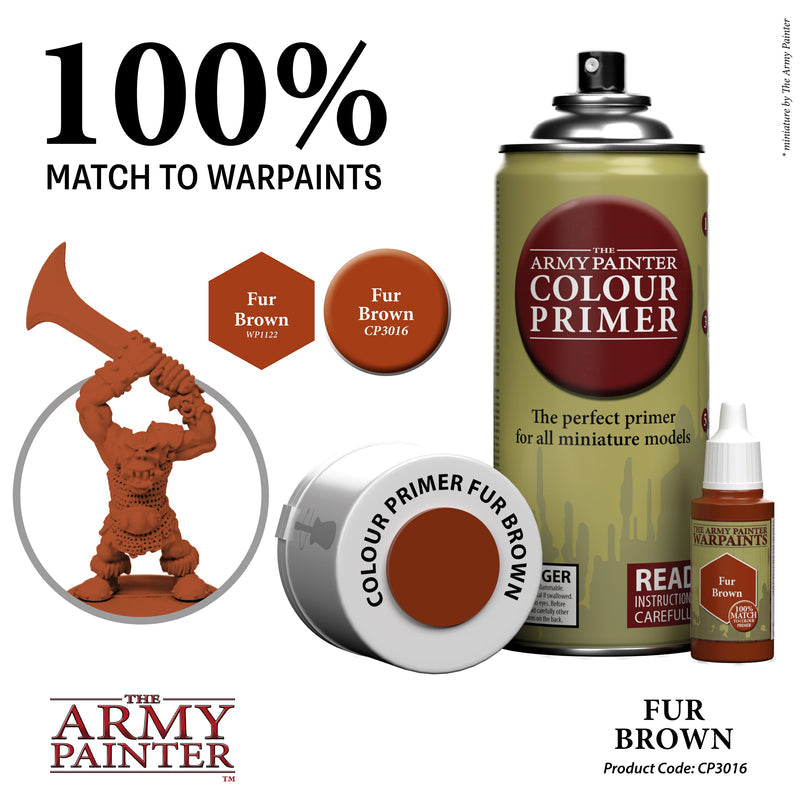 Army Painter: Color Primer - Fur Brown