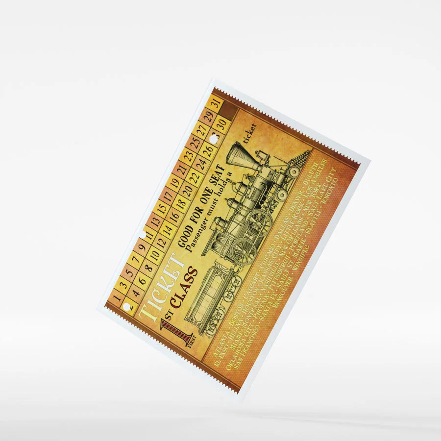 Ticket to Ride Art Sleeves