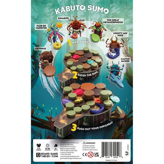 Kabuto Sumo: Board Game