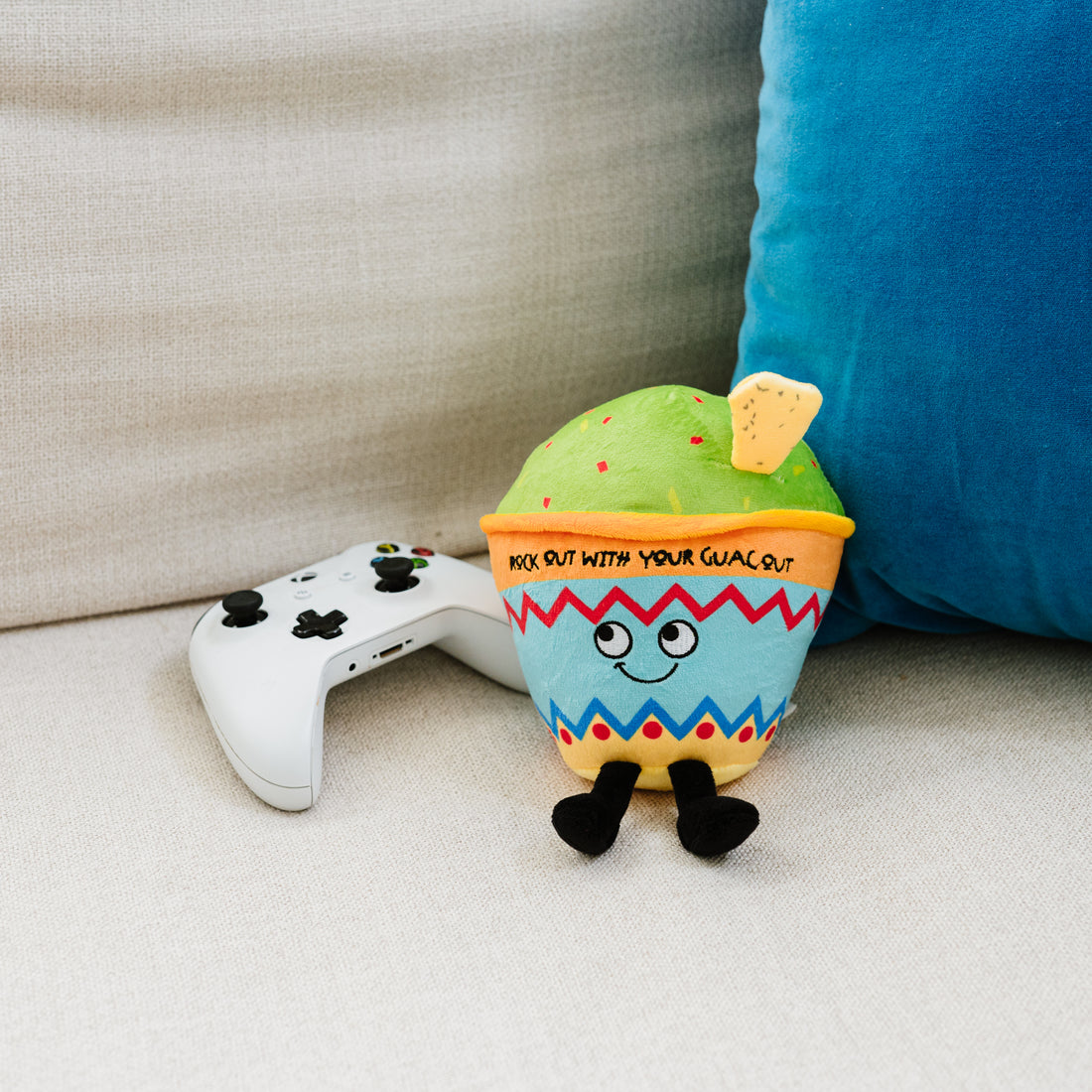 Plush Guacamole "Rock Out With Your Quac Out"