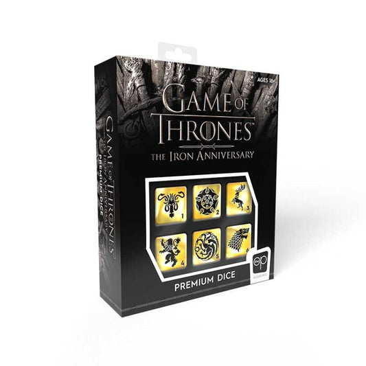 Game of Thrones: D6 Premium Dice Set (6ct)