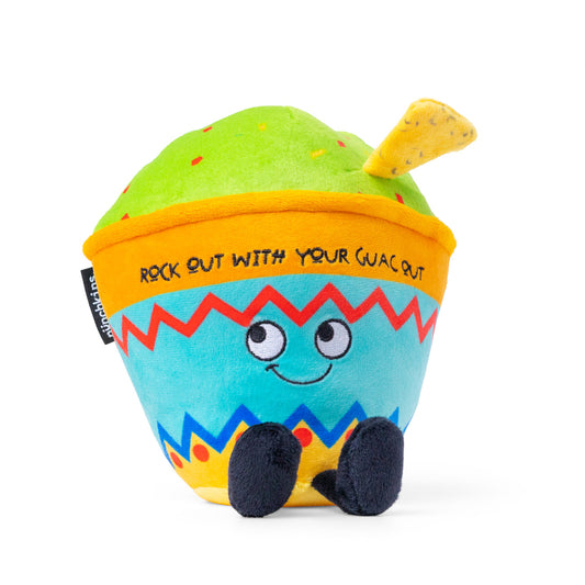 Plush Guacamole "Rock Out With Your Quac Out"