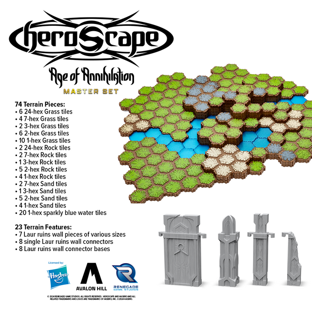 Heroscape: Age of Annihilation Master Set Premium Painted Edition