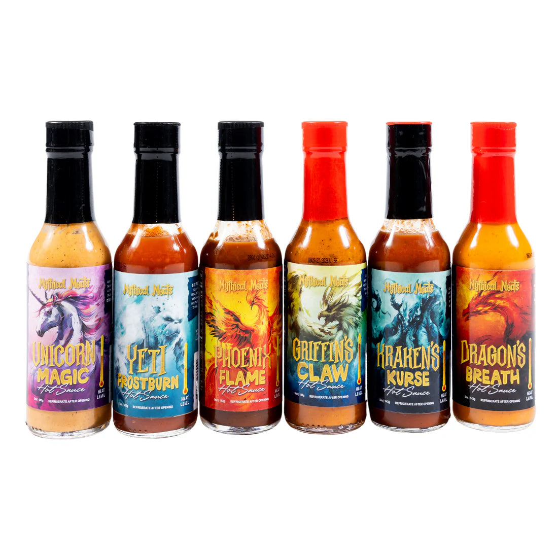 Mythical Meats® Hot Sauces