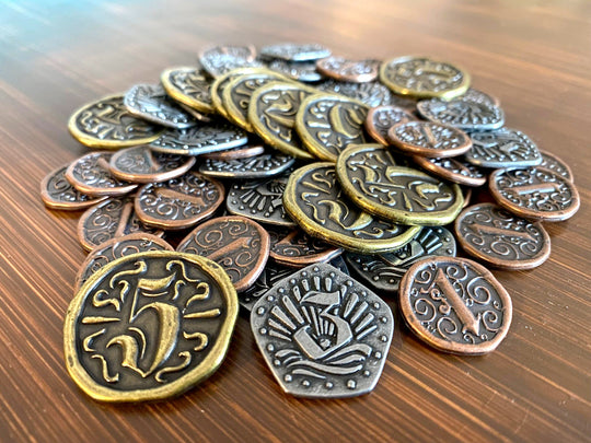 Libertalia: 54 Metal Doubloon Coins
