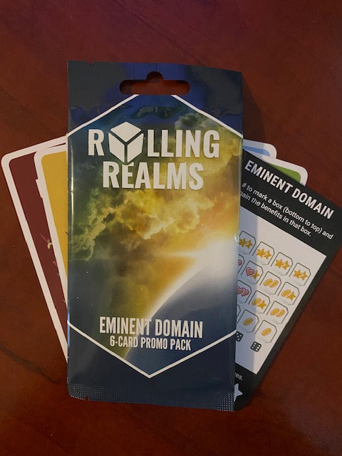 Rolling Realms Promo: Eminent Domain