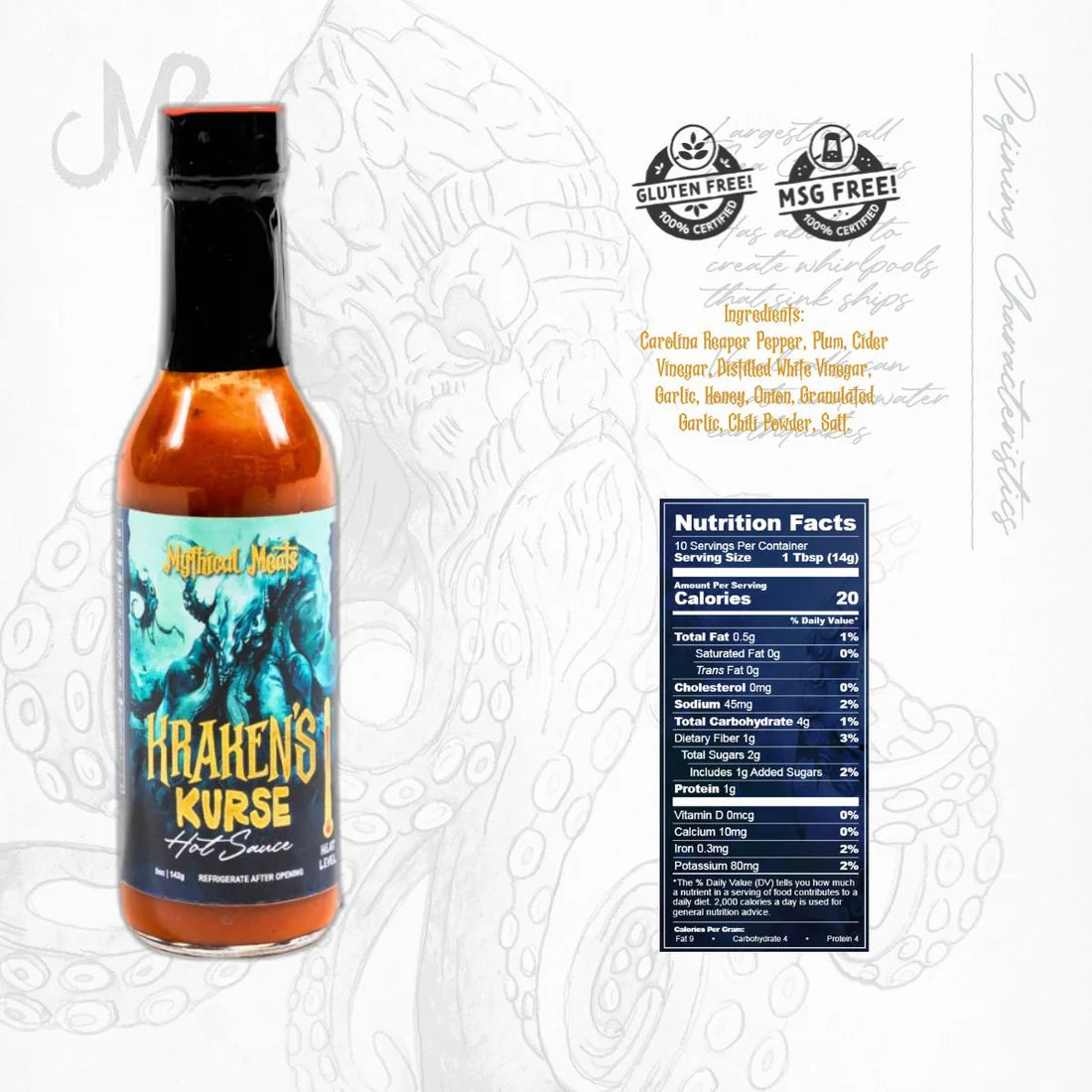 Mythical Meats® Hot Sauces