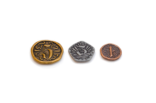 Libertalia: 54 Metal Doubloon Coins